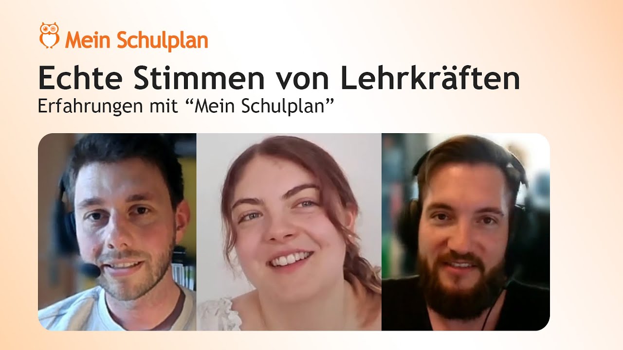 Vorschau: Mein Schulplan in Aktion